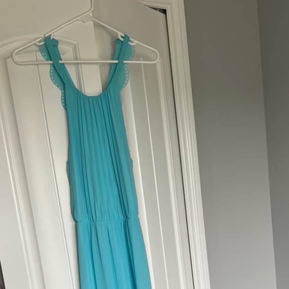 Jessica Simpson Dresses & Skirts - Jessica Simpson light blue floor length cocktail or wedding guest dress